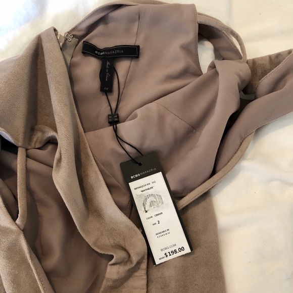 BCBG MAXAZRIA Mathilde Suede Dress - Picture 5 of 6